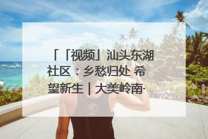 「视频」汕头东湖社区：乡愁归处 希望新生｜大美岭南·百村焕新记