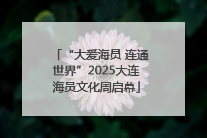 “大爱海员 连通世界”2025大连海员文化周启幕
