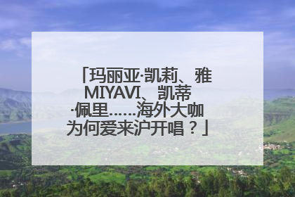 玛丽亚·凯莉、雅MIYAVI、凯蒂·佩里……海外大咖为何爱来沪开唱？