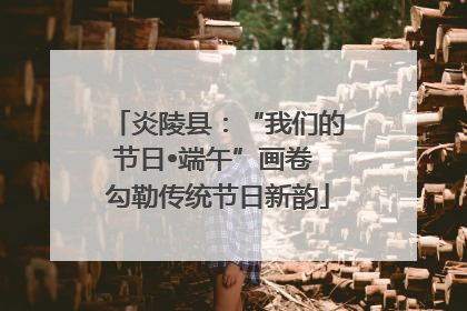 炎陵县：“我们的节日•端午”画卷 勾勒传统节日新韵