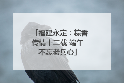 福建永定：粽香传情十二载 端午不忘老兵心