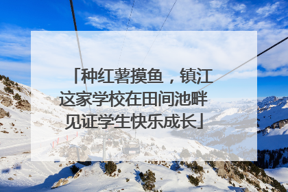 种红薯摸鱼，镇江这家学校在田间池畔见证学生快乐成长