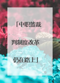 中职篮裁判制度改革仍在路上