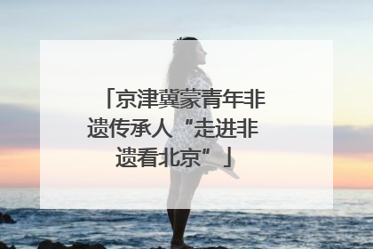 京津冀蒙青年非遗传承人“走进非遗看北京”