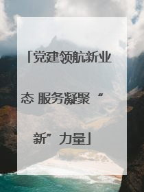党建领航新业态 服务凝聚“新”力量