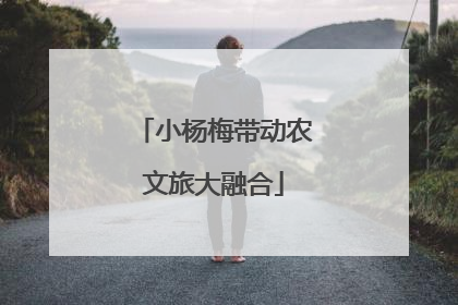 小杨梅带动农文旅大融合