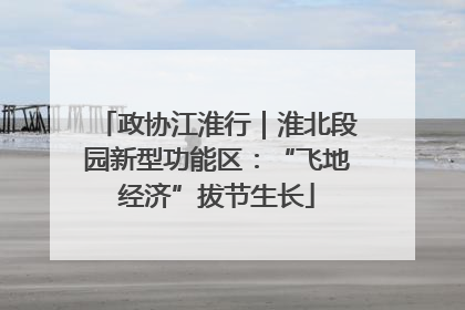 政协江淮行｜淮北段园新型功能区：“飞地经济”拔节生长