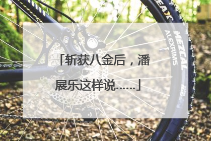 斩获八金后，潘展乐这样说……