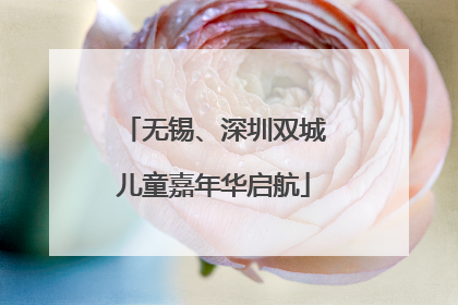 无锡、深圳双城儿童嘉年华启航