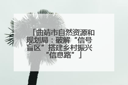 曲靖市自然资源和规划局：破解“信号盲区”搭建乡村振兴“信息路”