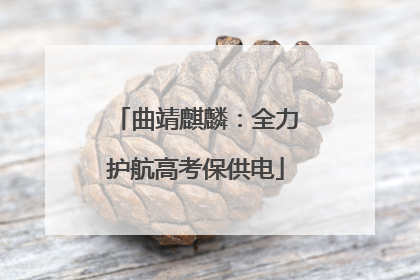 曲靖麒麟：全力护航高考保供电