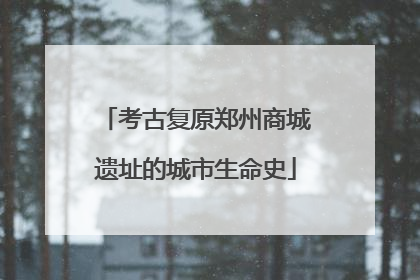 考古复原郑州商城遗址的城市生命史