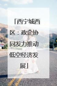 西宁城西区：政企协同发力推动低空经济发展