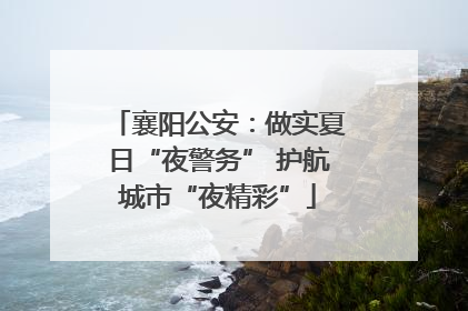 襄阳公安：做实夏日“夜警务” 护航城市“夜精彩”