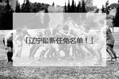 辽宁最新任免名单！