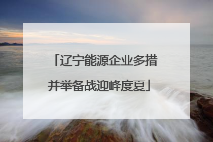 辽宁能源企业多措并举备战迎峰度夏