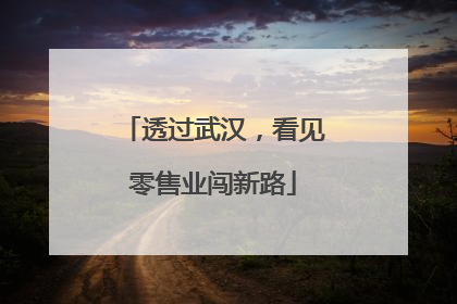 透过武汉，看见零售业闯新路