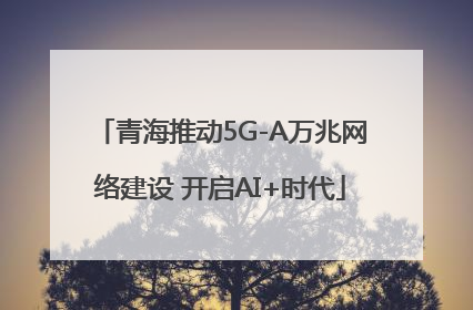 青海推动5G-A万兆网络建设 开启AI+时代