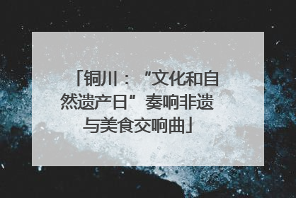 铜川：“文化和自然遗产日”奏响非遗与美食交响曲
