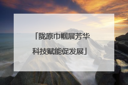 陇原巾帼展芳华 科技赋能促发展