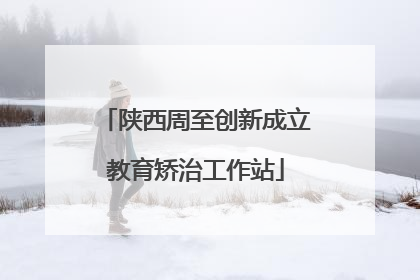 陕西周至创新成立教育矫治工作站