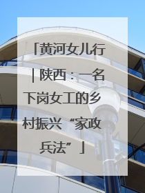 黄河女儿行｜陕西：一名下岗女工的乡村振兴“家政兵法”