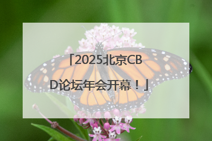 2025北京CBD论坛年会开幕！